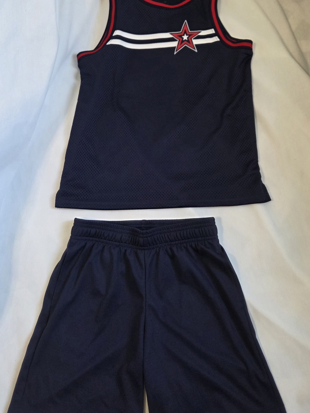 all in motion Navy Athletic Shorts with Elastic Waistband